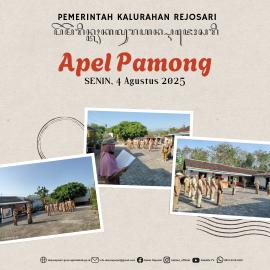 Apel Pamong Kalurahan Rejosari, Senin, 4 Agustus 2025